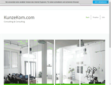 Tablet Screenshot of kunzekom.com